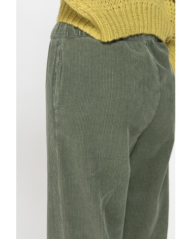 PANTALONE JOGGER IN VELLUTO 100% COTONE