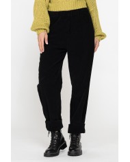 PANTALONE JOGGER IN VELLUTO 100% COTONE