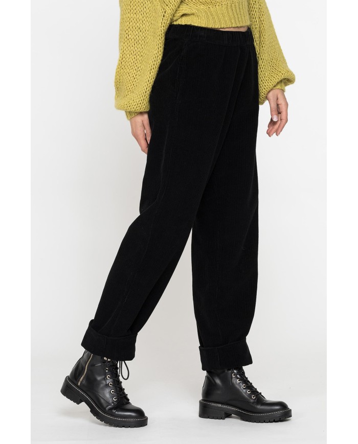 PANTALONE JOGGER IN VELLUTO 100% COTONE