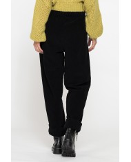 PANTALONE JOGGER IN VELLUTO 100% COTONE
