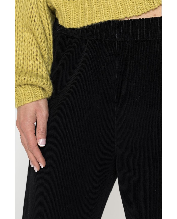 PANTALONE JOGGER IN VELLUTO 100% COTONE