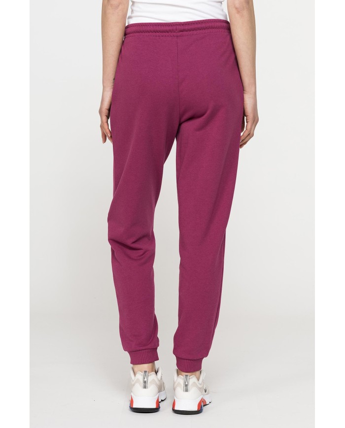 PANTALONE COMODO IN FELPA CON CINTURA ARRICCIATA