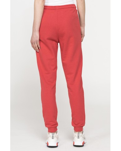 PANTALONE COMODO IN FELPA CON CINTURA ARRICCIATA