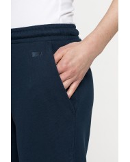 PANTALONE COMODO IN FELPA CON CINTURA ARRICCIATA