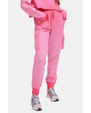 PANTALONE CARGO IN FELPA