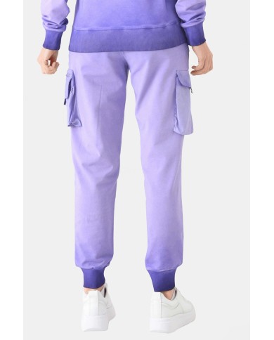 PANTALONE CARGO IN FELPA