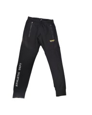 Pantalone da Uomo Admiral Athletic AD2667AW007 Nero Felpato