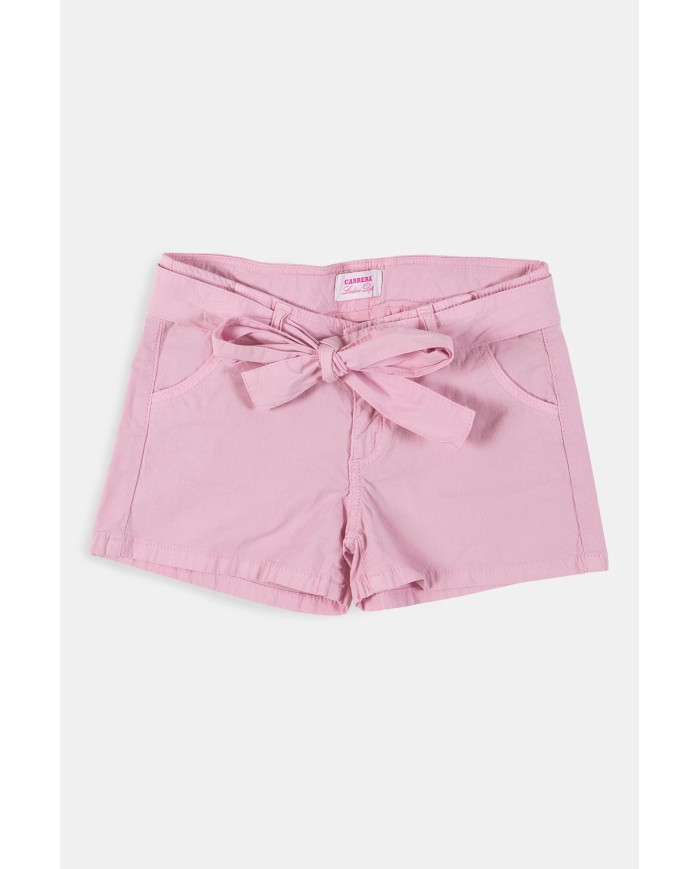 SHORTS IN POPELINE STRETCH