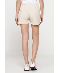 SHORTS IN FELPA CON CINTURA ARRICCIATA
