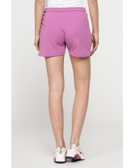 SHORTS IN FELPA CON CINTURA ARRICCIATA