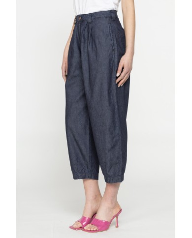 JEANS BALLON IN DENIM LEGGERO