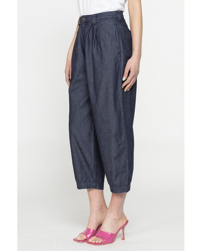 JEANS BALLON IN DENIM LEGGERO