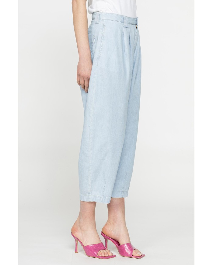 JEANS BALLON IN DENIM LEGGERO