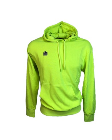 Felpa Admiral AD2770EI102 Chiusa con Cappuccio Unisex Giallo Fluo in Poliestere