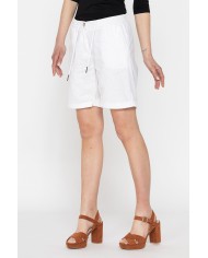 SHORTS IN MISTO LINO