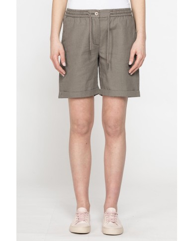 SHORTS IN MISTO LINO