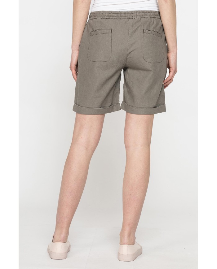 SHORTS IN MISTO LINO