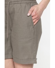 SHORTS IN MISTO LINO