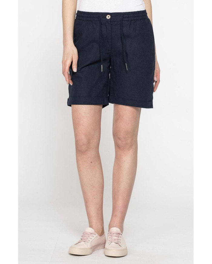 SHORTS IN MISTO LINO
