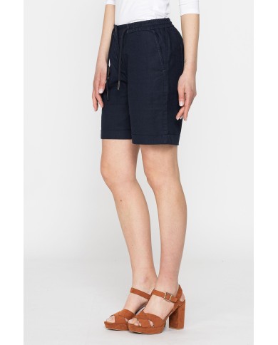 SHORTS IN MISTO LINO