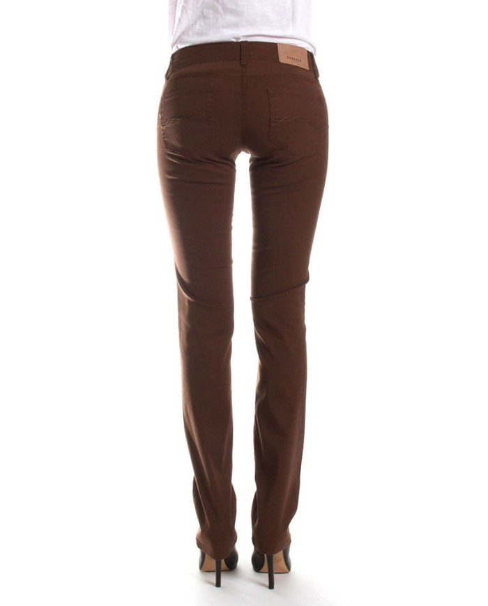 GABARDINA LEGGERA STRETCH. Vita bassa e gamba stretta.