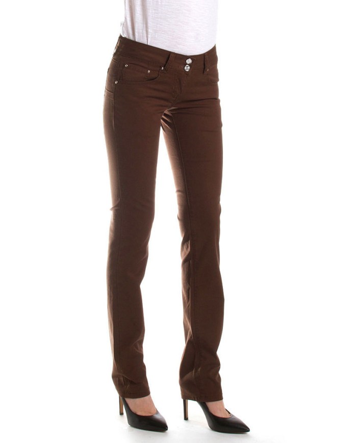 GABARDINA LEGGERA STRETCH. Vita bassa e gamba stretta.