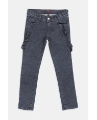 JEANS 5 TASCHE IN TESSUTO SUPER STRETCH. Vestibilità regolare.