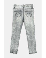 JEANS 5 TASCHE CON APPLICAZIONI SUI FIANCHI