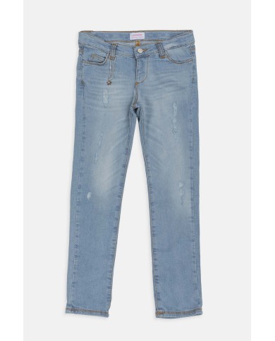 JEANS STRETCH 7,5 oz. Vita regolare e gamba slim.