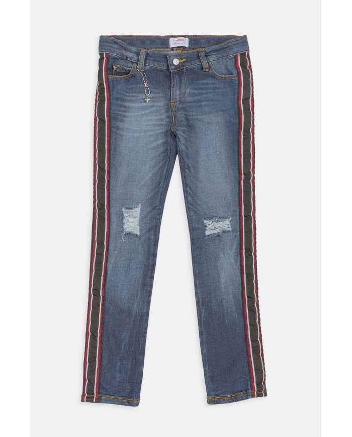 JEANS STRETCH 7,5 oz. Vita regolare e gamba slim.