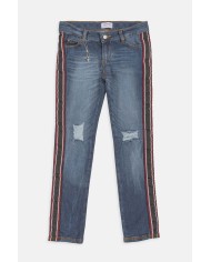 JEANS STRETCH 7,5 oz. Vita regolare e gamba slim.