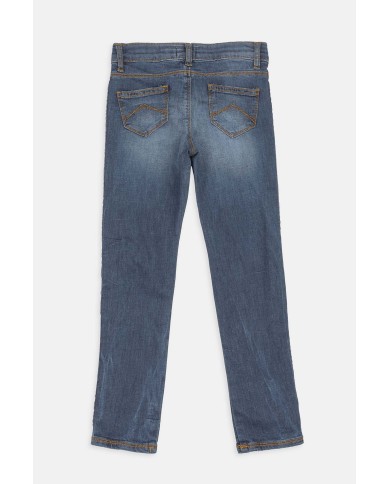 JEANS STRETCH 7,5 oz. Vita regolare e gamba slim.