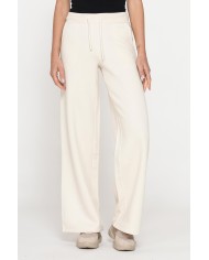 PANTALONE A PALAZZO IN FELPA