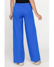 PANTALONE A PALAZZO IN FELPA