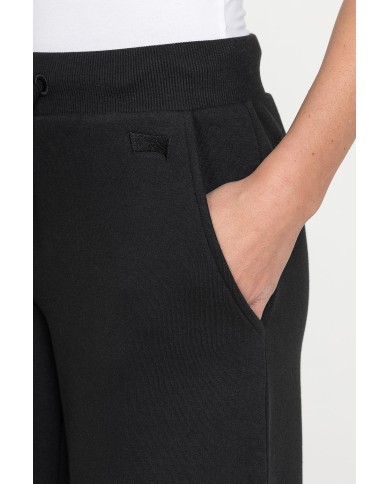 PANTALONE A PALAZZO IN FELPA