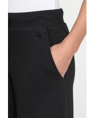 PANTALONE A PALAZZO IN FELPA