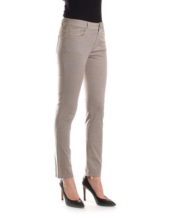 GABARDINA STRETCH MOD.765. Vita bassa e gamba stretta.