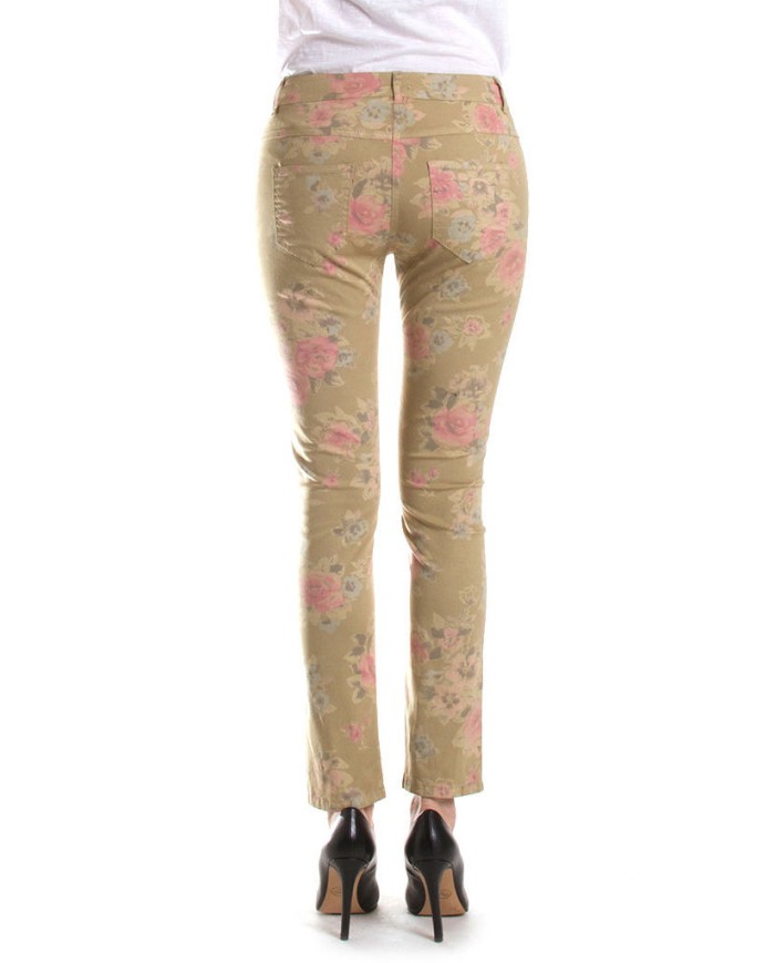 GABARDINA STRETCH MOD.765. Vita bassa e gamba stretta.