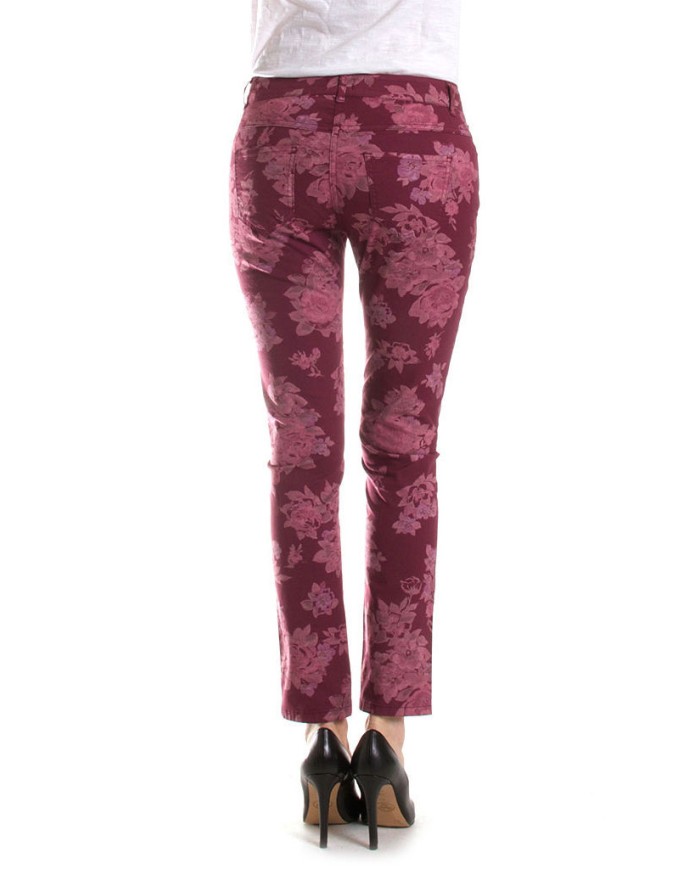 GABARDINA STRETCH MOD.765. Vita bassa e gamba stretta.