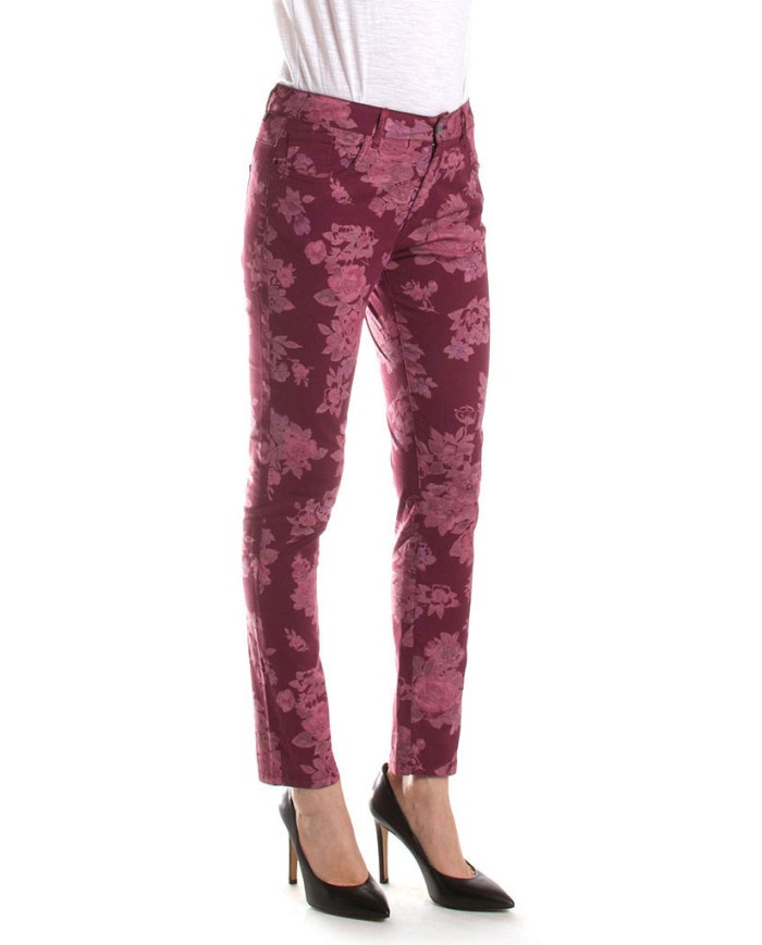 GABARDINA STRETCH MOD.765. Vita bassa e gamba stretta.