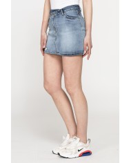 MINIGONNA IN DENIM STRETCH 12oz