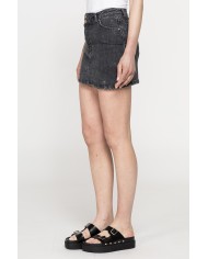 MINIGONNA IN DENIM STRETCH 12oz