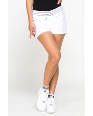 Pantaloni corti in ciniglia.