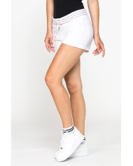 Pantaloni corti in ciniglia.