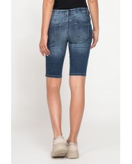 LEGG-JEANS CORTO IN TESSUTO SUPER STRETCH