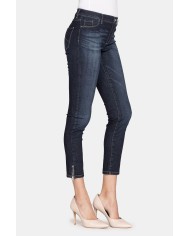 LEGG-JEANS SUPER STRETCH MOD 767. Vita regolare e gamba stretta.