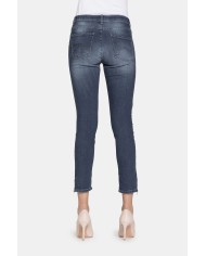 LEGG-JEANS SUPER STRETCH MOD 767. Vita regolare e gamba stretta.