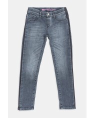 LEGG-JEANS SUPER STRETCH MOD 767. Vita regolare e gamba stretta.