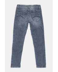 LEGG-JEANS SUPER STRETCH MOD 767. Vita regolare e gamba stretta.