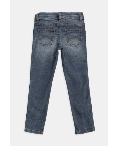 LEGG-JEANS SUPER STRETCH MOD 767. Vita regolare e gamba stretta.